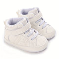 Infant & Newborn Boys' & Girls' Soft Sole Anti-Slip Sneakers - Breathable with Black Striped Design, Adjustable Buckle Closure, All-Season Casual Shoes for Toddlers, Baby Shoes, Toddler Footwear, Stylish Toddler Footwear, Com