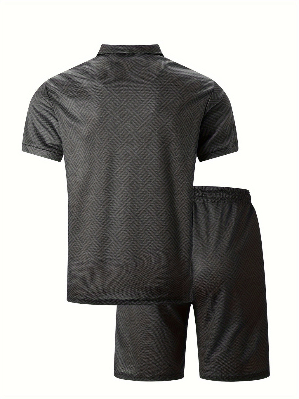 Men's T-shirt short sleeve + shorts casual sports suit blue