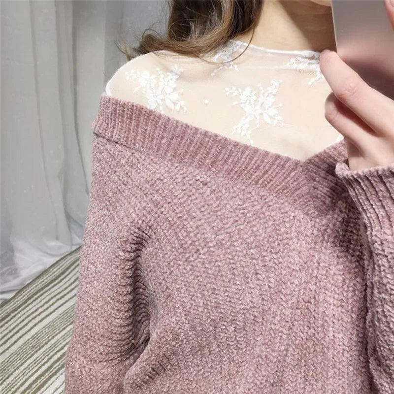 Sexy Mesh Tops Harajuku Sehen Durch T Hemd Aushöhlen Transparent Langarm Unterhemd Basis Netto Tops Club Herz Stern