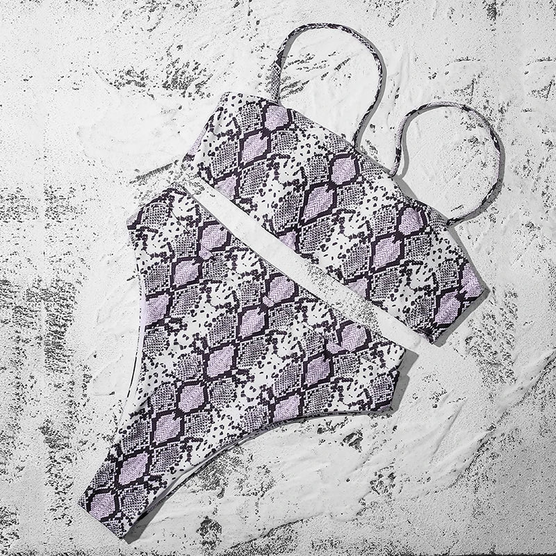 ZTVitality Sexy Bikinis Solide Push Up Bikini Biquini Mujer 2021 Heißer Verkauf Gepolsterte Bh Riemen Hohe Taille Badeanzug Bademode Frauen Druck Biquini S-XL