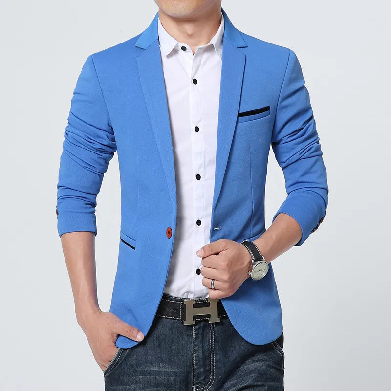 FGKKS Neue Ankunft Luxus Männer Blazer Neue Herbst Mode Marke Slim Fit Männer Anzug Terno Masculino Blazer Männlich