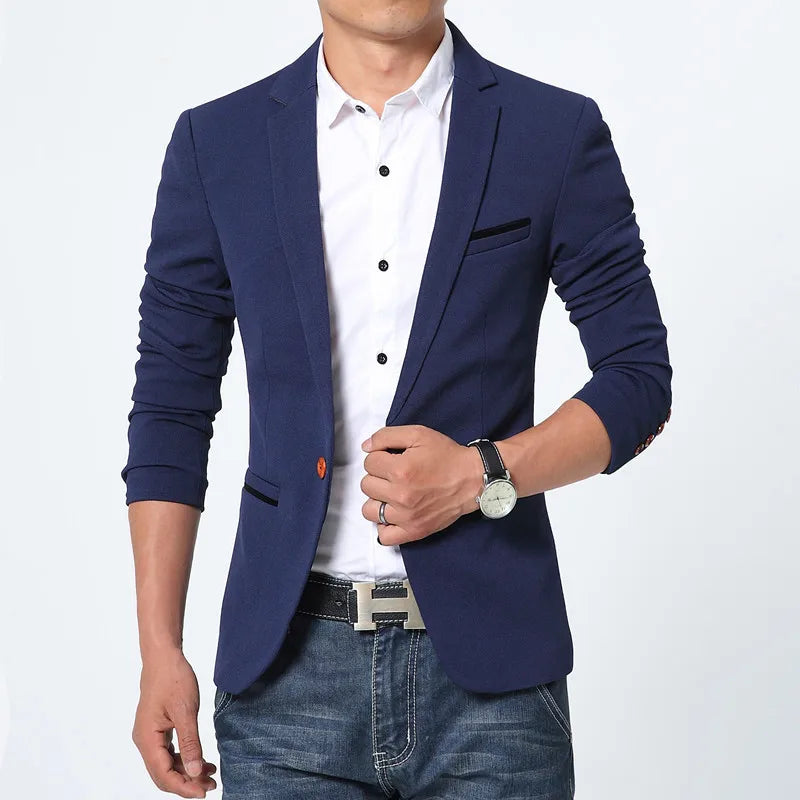 FGKKS Neue Ankunft Luxus Männer Blazer Neue Herbst Mode Marke Slim Fit Männer Anzug Terno Masculino Blazer Männlich