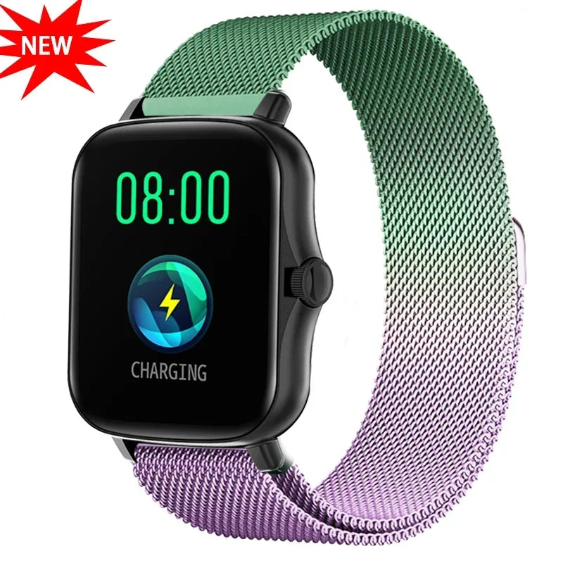 20mm Armband für Amazfit GTS 4/3/2e/Mini/Stratos 3/2 Metall Magnetschleife 22mm Uhrenarmband Amazfit Gtr 4/3/pro/2e/bip-u-s-lite