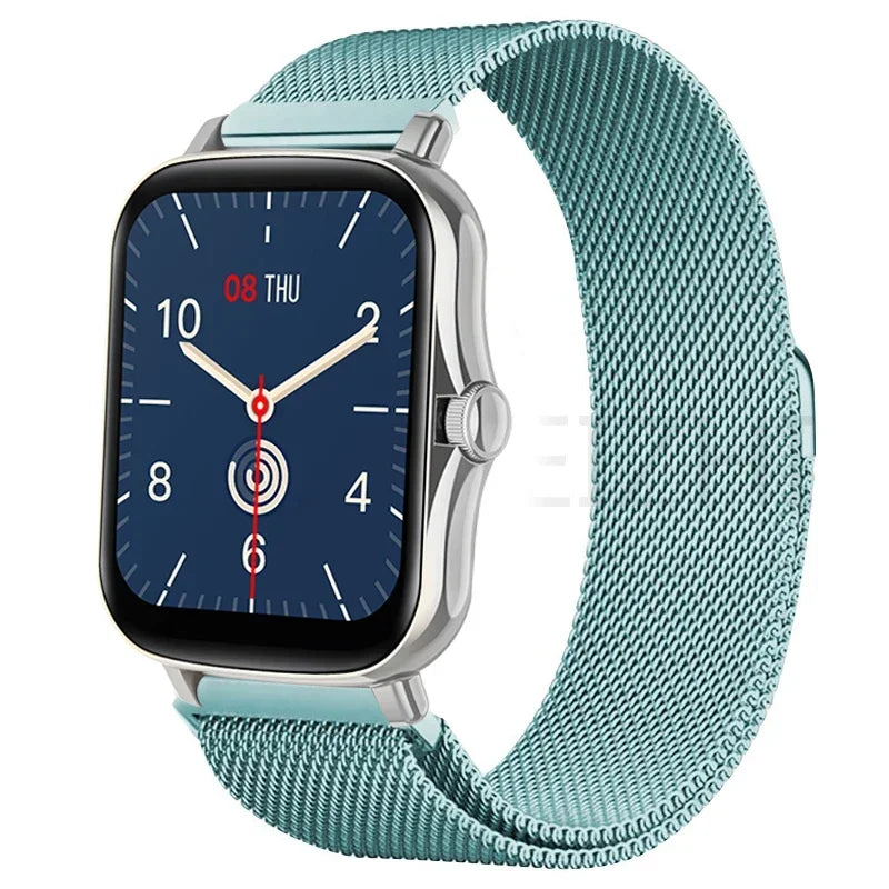 20mm Armband für Amazfit GTS 4/3/2e/Mini/Stratos 3/2 Metall Magnetschleife 22mm Uhrenarmband Amazfit Gtr 4/3/pro/2e/bip-u-s-lite