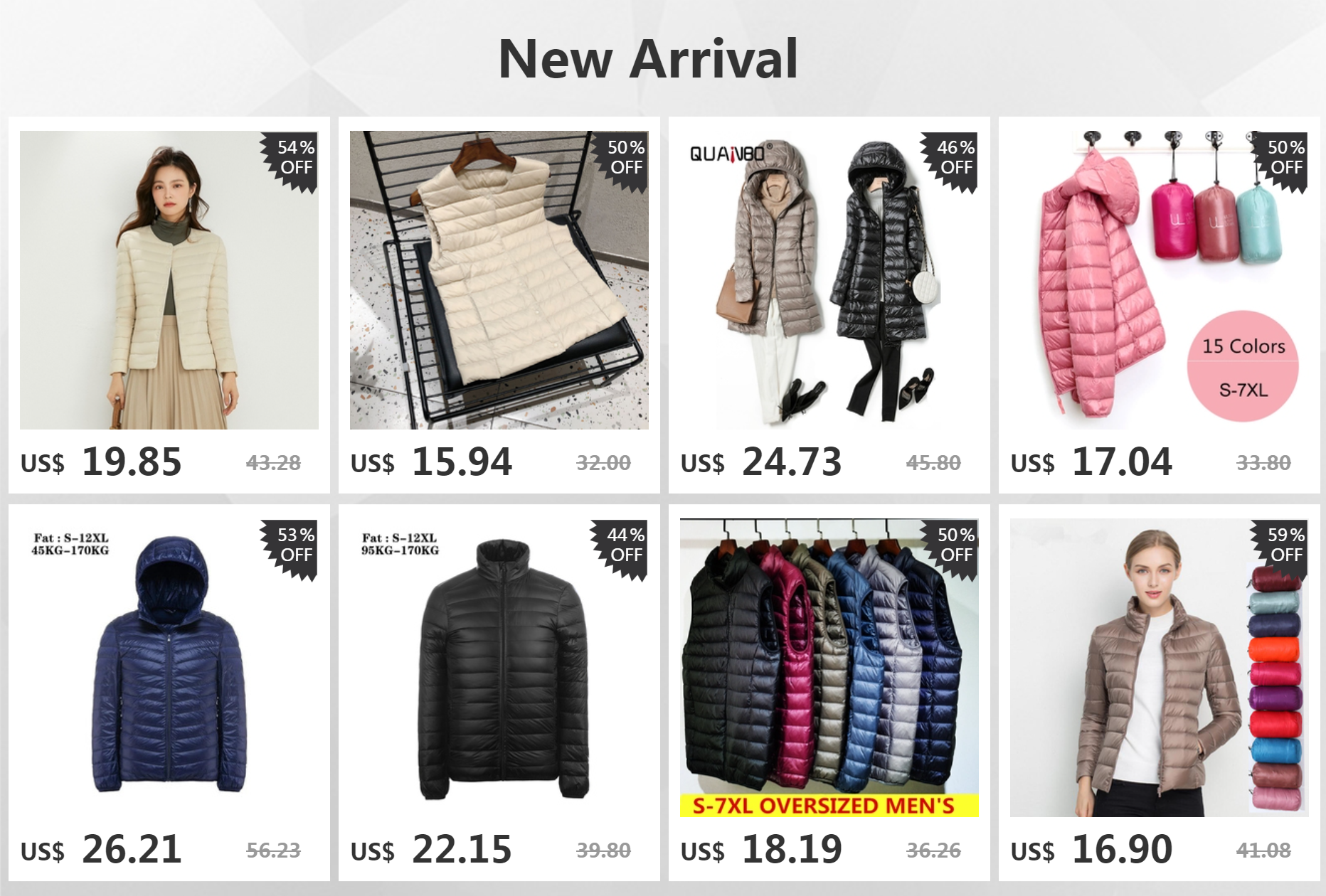 Leichte, wasserabweisende, verstaubare Pufferjacke für Herren, 2023, Neuheiten, Herbst-Winter, männliche Mode, Stehkragen-Daunenmäntel