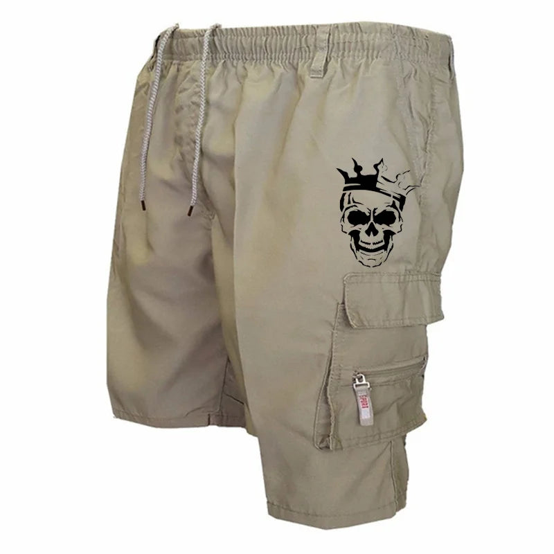 Neue modische Multi-Pocket-Herren-Freizeitshorts, Fitness, lockere Freizeithosen, Tarnung, taktische Shorts