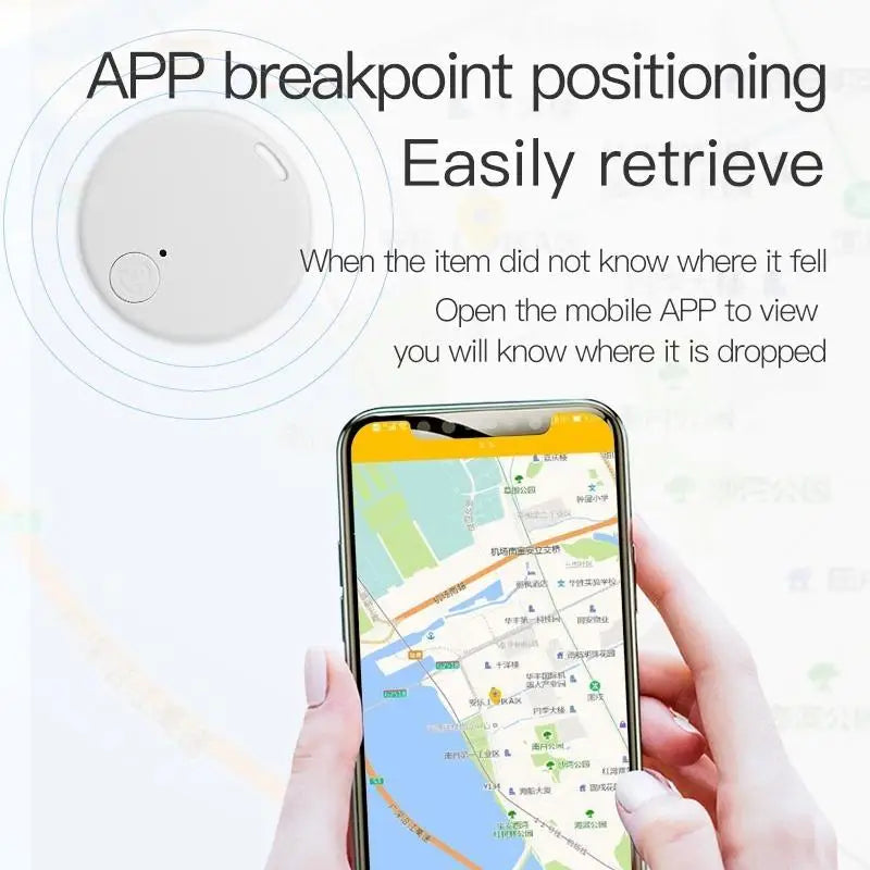 Mini GPS Locator AntiLost Alarm Brieftasche Schlüsselbund Smart Tag Bluetooth-Kompatibel Tracer Schlüsselbund Hund Haustier Kind Tracker Schlüssel Finder