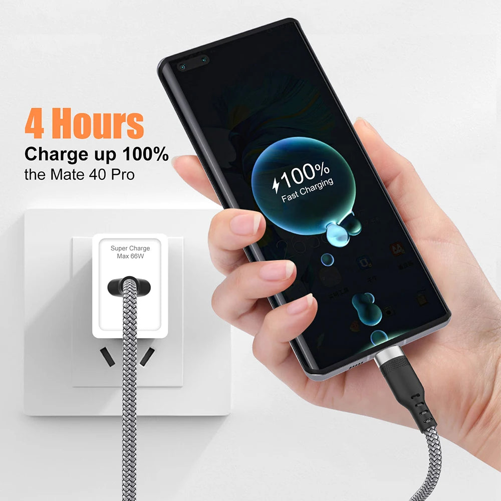 USB-Typ-C-Schnellladekabel, Android-Micro-USB-Leitung, USB zu LIGHTNING, verlängertes Ladekabel für iPhone 14, Xiaomi, OnePlus, Samsung