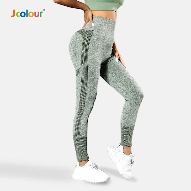 Frete grátis calça legging esportiva yoga academia feminina cintura alta elástica secagem rápida