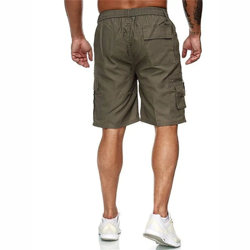 Neue modische Multi-Pocket-Herren-Freizeitshorts, Fitness, lockere Freizeithosen, Tarnung, taktische Shorts