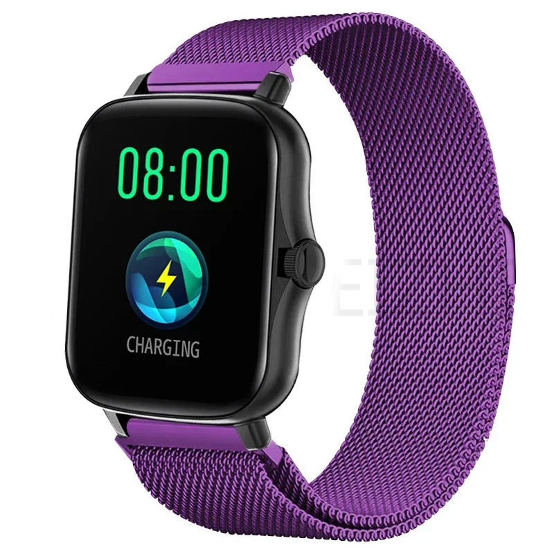 20mm Armband für Amazfit GTS 4/3/2e/Mini/Stratos 3/2 Metall Magnetschleife 22mm Uhrenarmband Amazfit Gtr 4/3/pro/2e/bip-u-s-lite