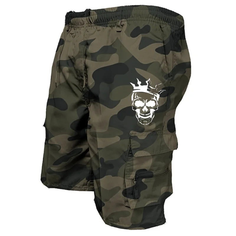 Neue modische Multi-Pocket-Herren-Freizeitshorts, Fitness, lockere Freizeithosen, Tarnung, taktische Shorts