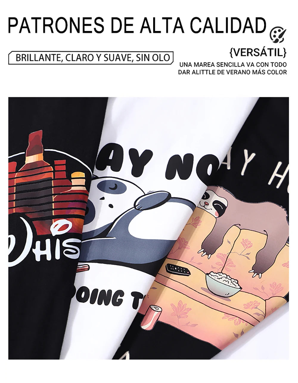 Summer Break Camping Cats Print Herren-T-Shirt mit gewaschenem Effekt, Sport-T-Shirt, weiches T-Shirt aus Baumwolle, lockere Kleidung, Basic-All-Match-Kurzarmshirt