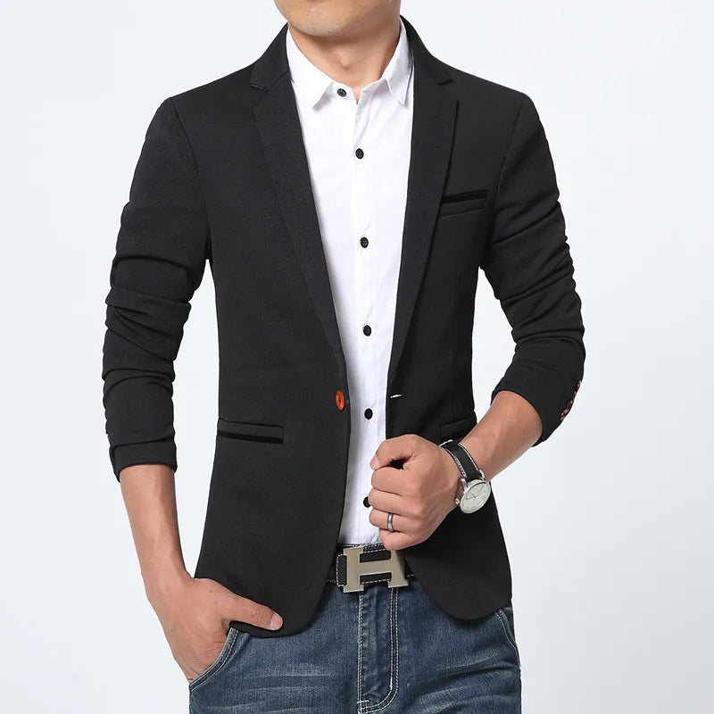 FGKKS Neue Ankunft Luxus Männer Blazer Neue Herbst Mode Marke Slim Fit Männer Anzug Terno Masculino Blazer Männlich