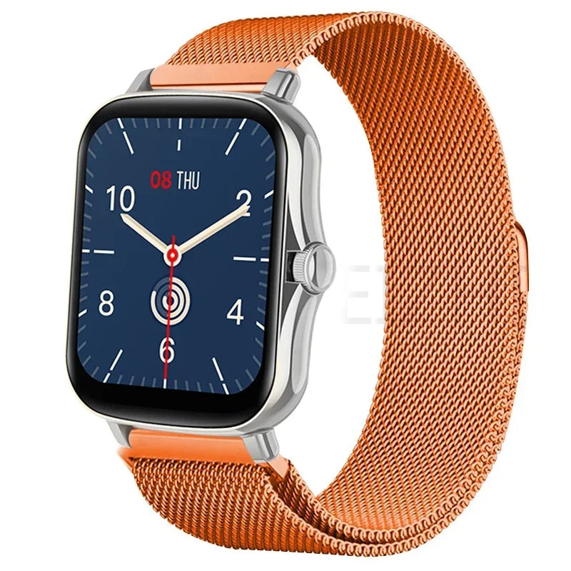 20mm Armband für Amazfit GTS 4/3/2e/Mini/Stratos 3/2 Metall Magnetschleife 22mm Uhrenarmband Amazfit Gtr 4/3/pro/2e/bip-u-s-lite