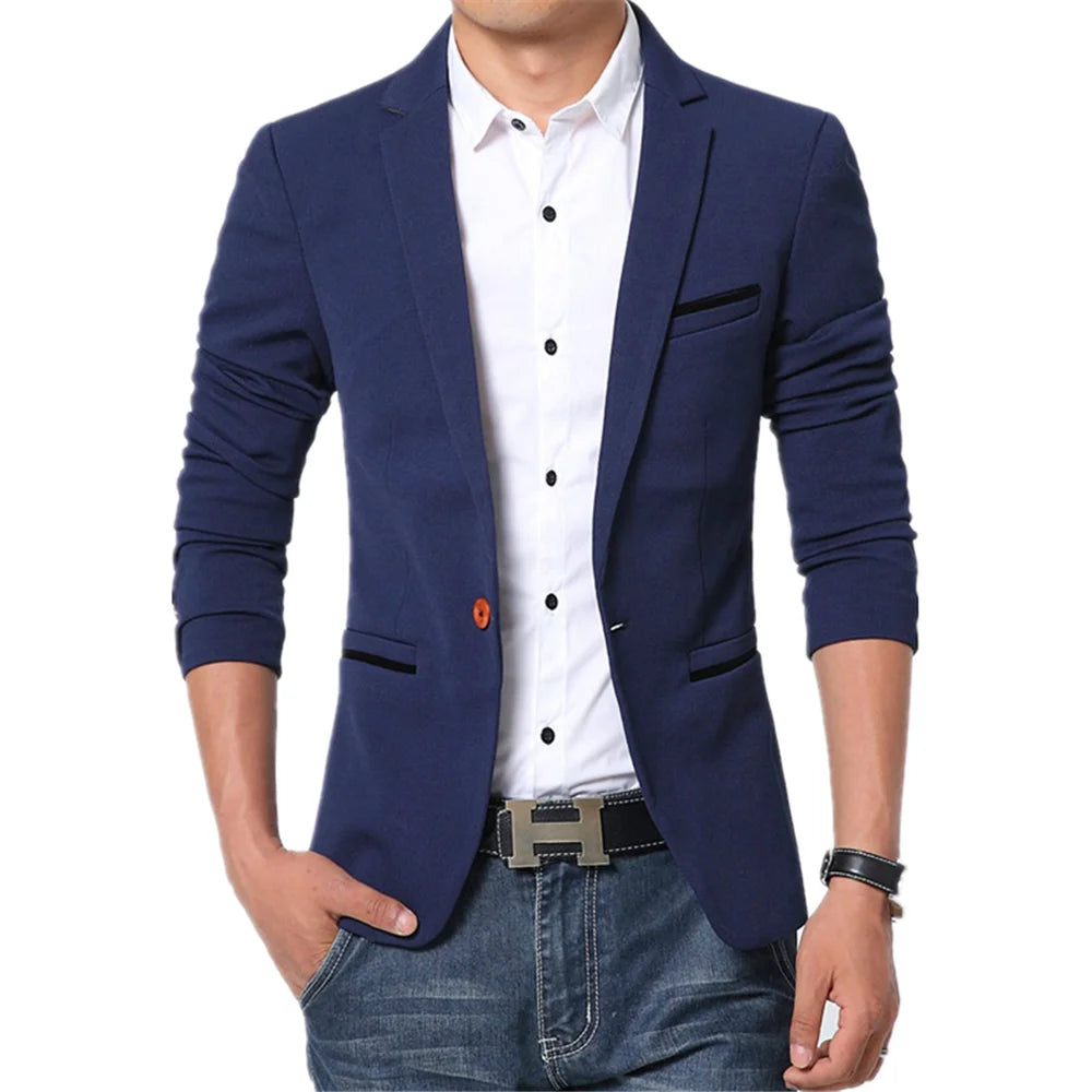 FGKKS Neue Ankunft Luxus Männer Blazer Neue Herbst Mode Marke Slim Fit Männer Anzug Terno Masculino Blazer Männlich