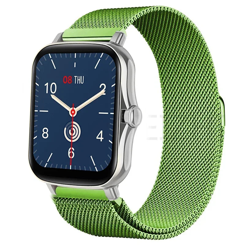 20mm Armband für Amazfit GTS 4/3/2e/Mini/Stratos 3/2 Metall Magnetschleife 22mm Uhrenarmband Amazfit Gtr 4/3/pro/2e/bip-u-s-lite