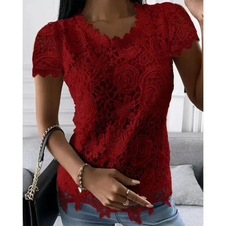 Sommer Mode Spitze Bluse Frau Jacquard Ärmellose Casual Frauen Shirts Vintage Lose Blumen Weste Tops Blusas Mujer y2k kleidung