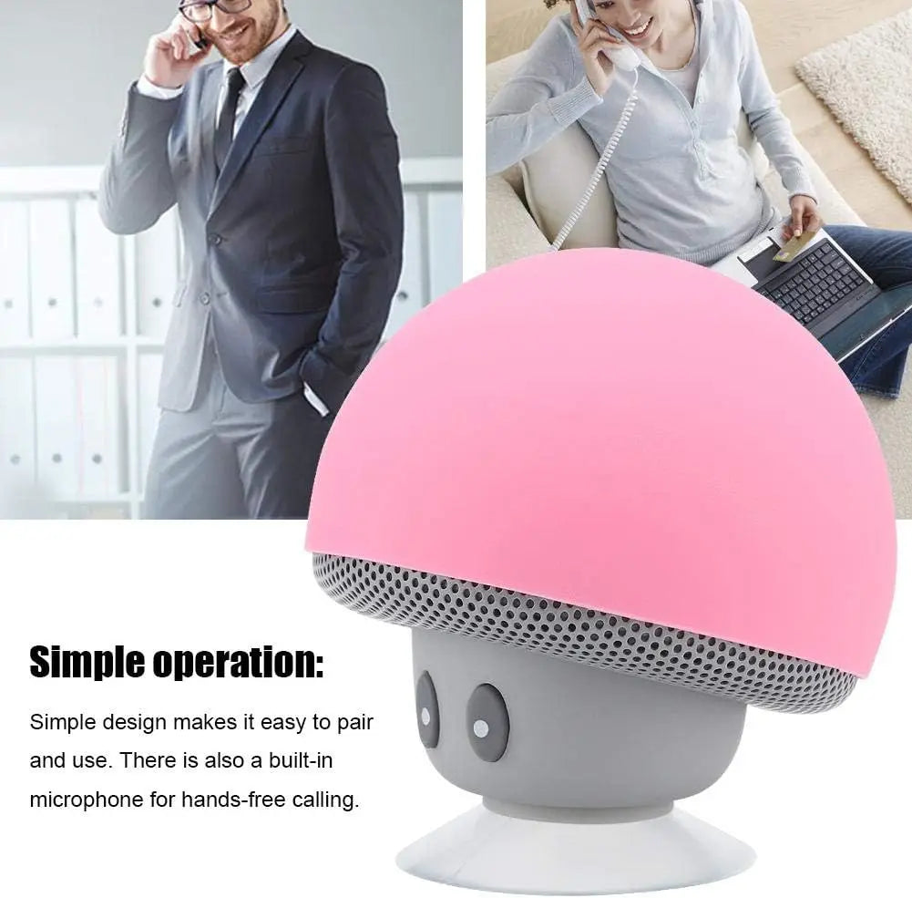 Hochwertiger kabelloser Bluetooth-Lautsprecher, 30 Fuß kabelloser Subwoofer mit Saugnapf, geeignet für Radfahren, Picknick im Freien