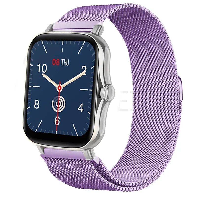 20mm Armband für Amazfit GTS 4/3/2e/Mini/Stratos 3/2 Metall Magnetschleife 22mm Uhrenarmband Amazfit Gtr 4/3/pro/2e/bip-u-s-lite