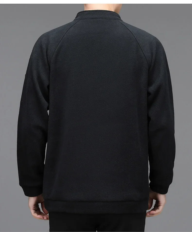 Herren Sweatshirs Frühling Herbst Langarm T-Shirt Top lose Trend Rundhals ausschnitt Hemd leichte Casual Sports