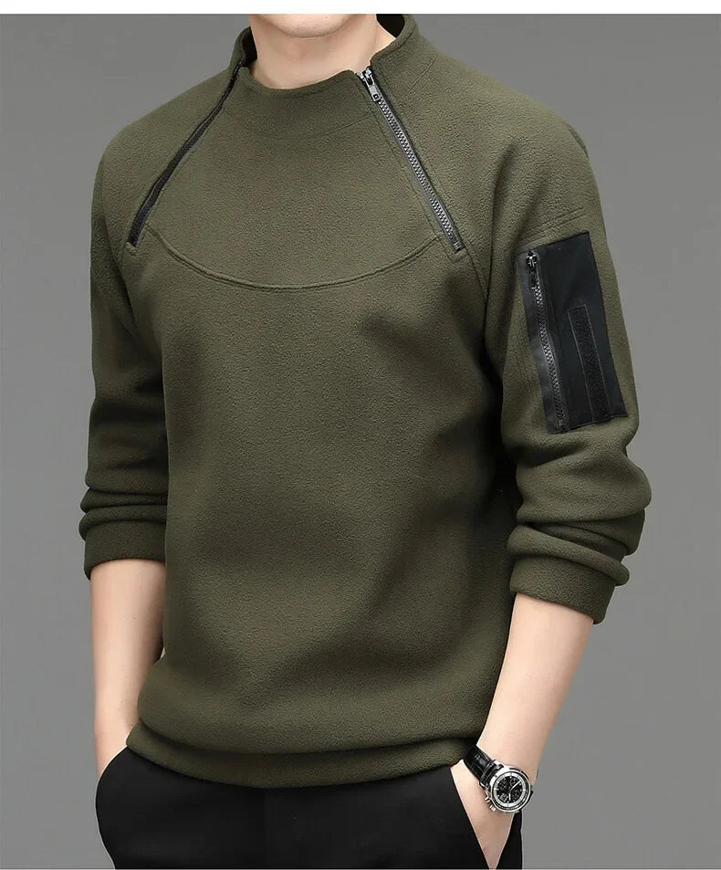 Herren Sweatshirs Frühling Herbst Langarm T-Shirt Top lose Trend Rundhals ausschnitt Hemd leichte Casual Sports