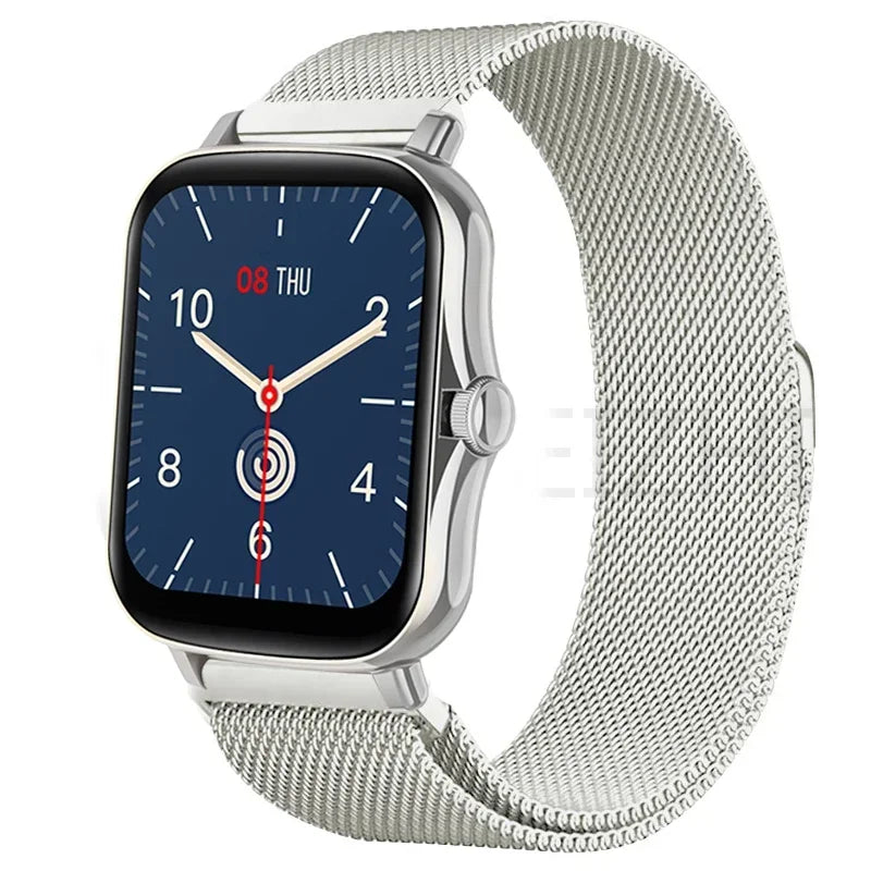 20mm Armband für Amazfit GTS 4/3/2e/Mini/Stratos 3/2 Metall Magnetschleife 22mm Uhrenarmband Amazfit Gtr 4/3/pro/2e/bip-u-s-lite