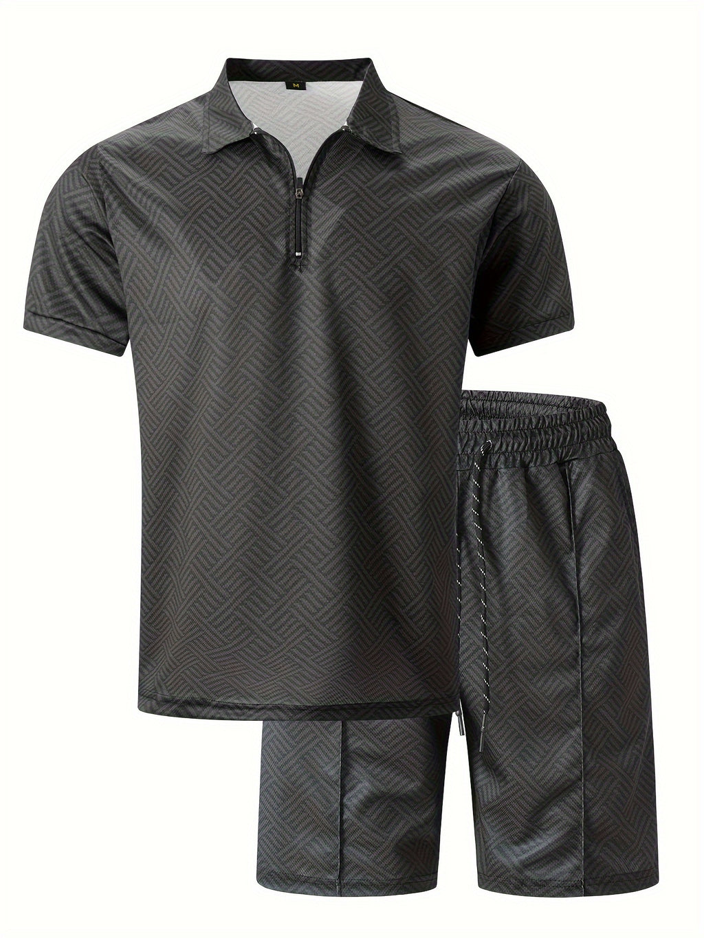 Men's T-shirt short sleeve + shorts casual sports suit blue