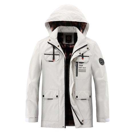 Spring and Summer Men's Fashion Casual Windbreaker Pilot Jacket Outdoor Sports Jacket